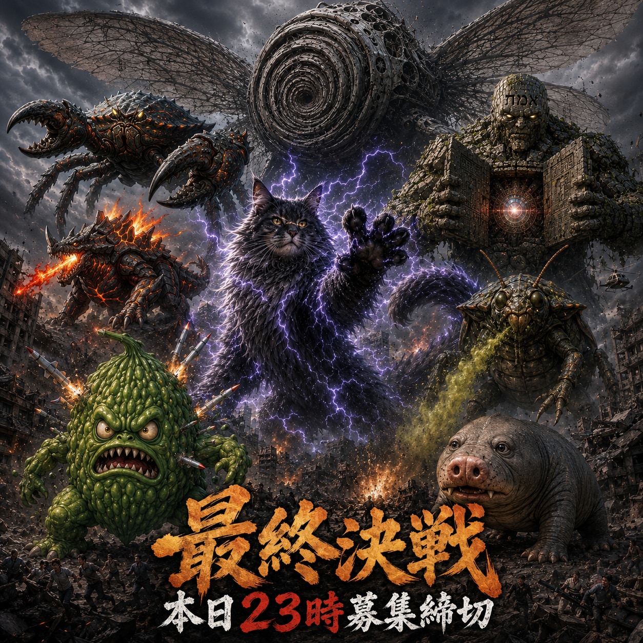 [PR]本日23時最終決戦