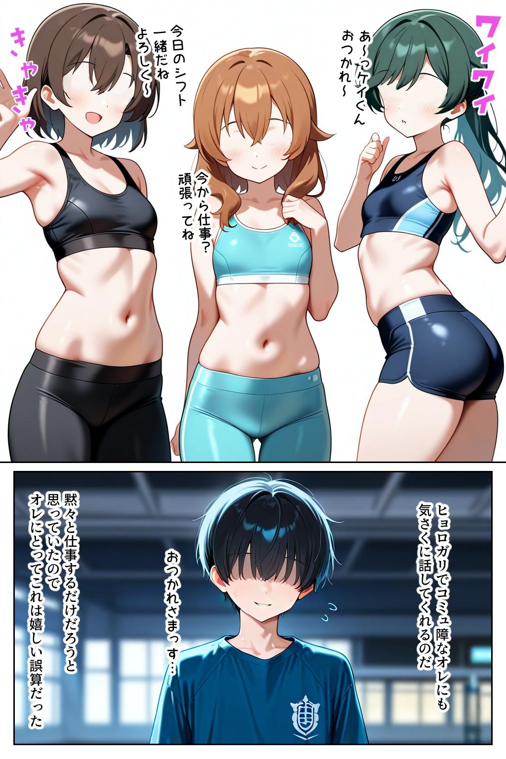 【試し読み】催○セクササイズジム総集編、書き下ろし3
