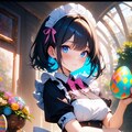 我が家のメイドさん/Easter eggs in the hall 5枚目