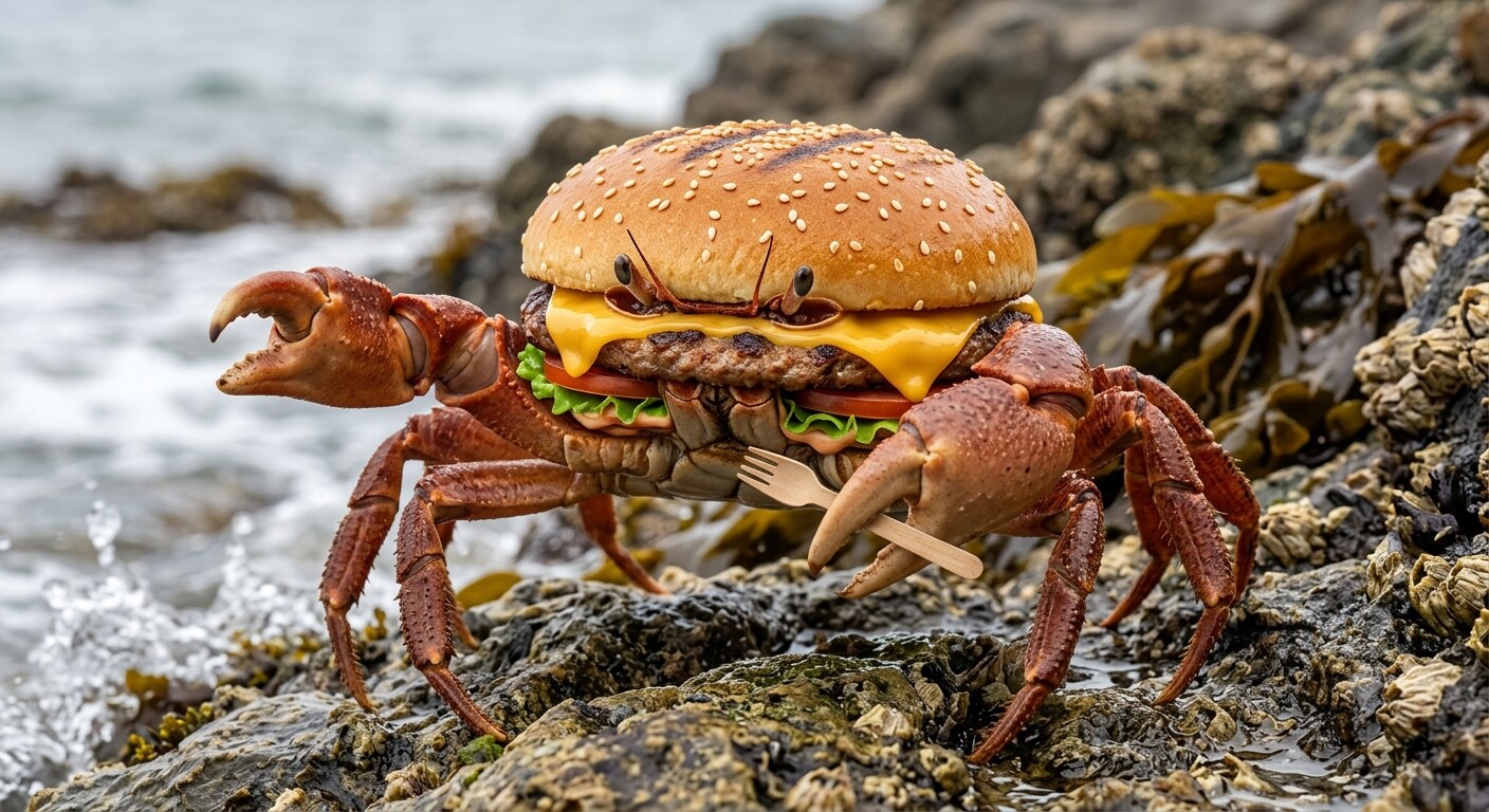 【没】ハンバーガーニ