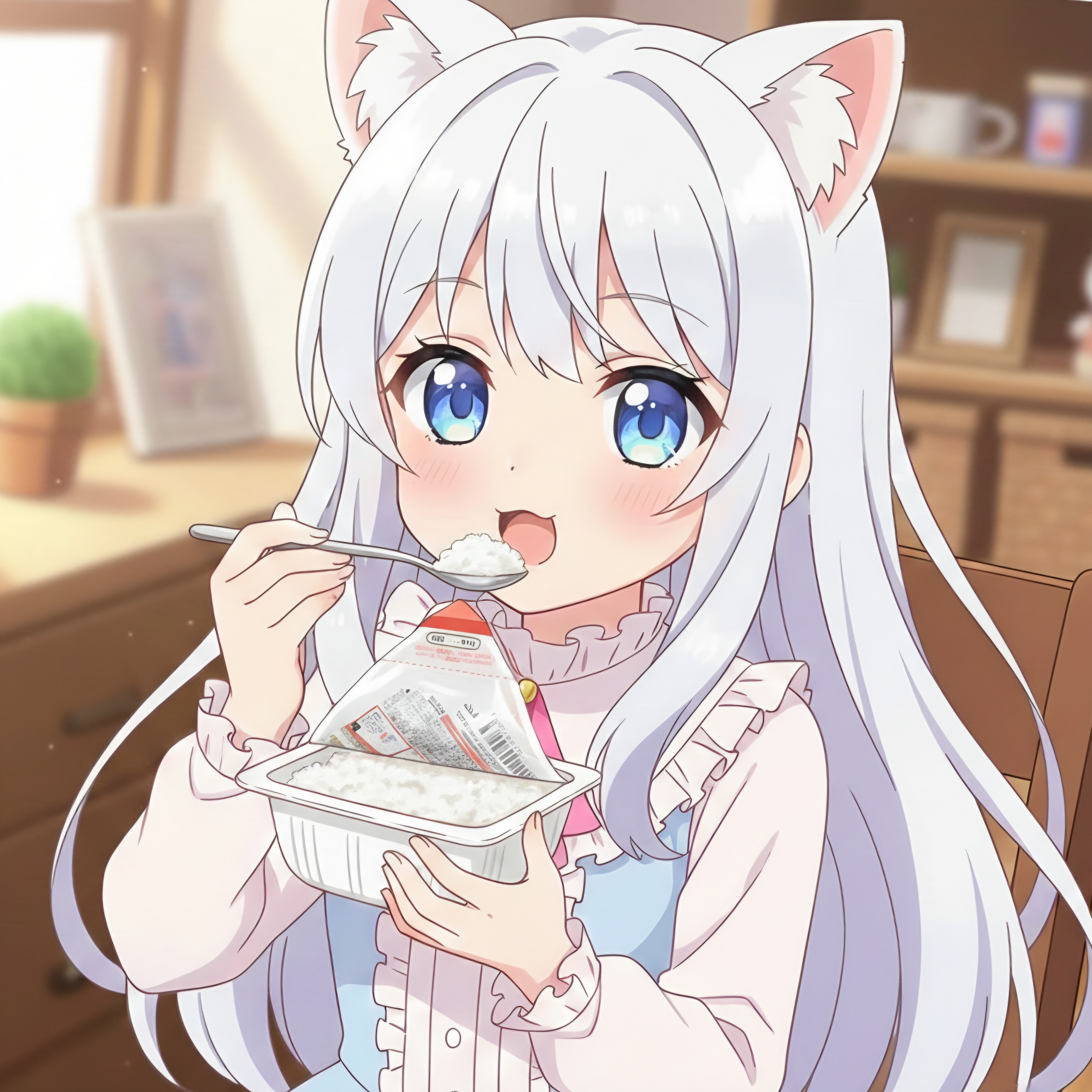 パックご飯も好き♪ | の人気AIイラスト・グラビア