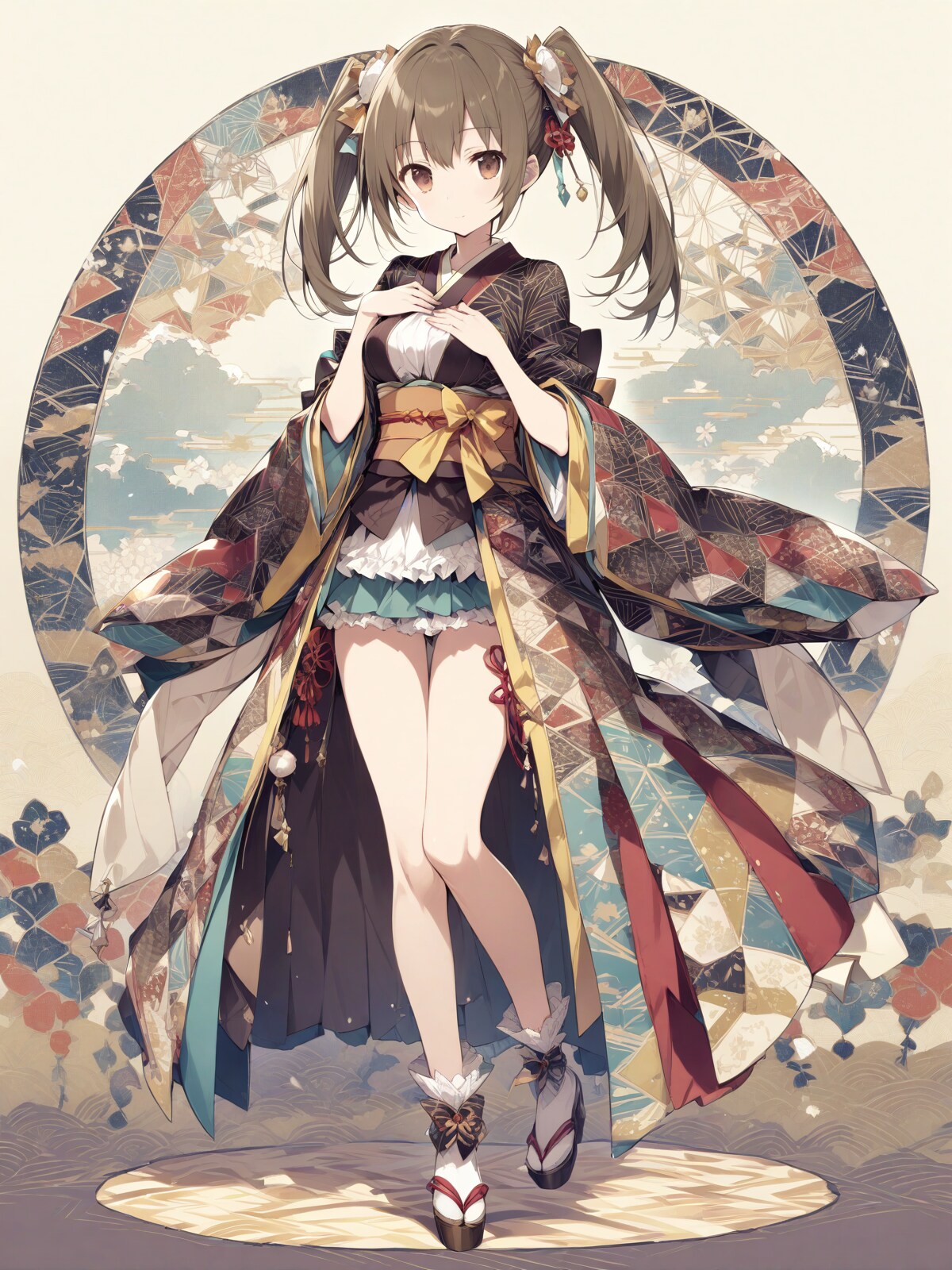 着物風！