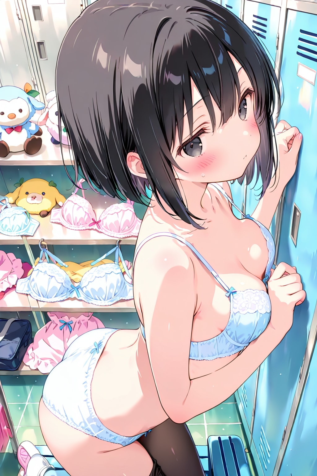 ここでするの・・・？