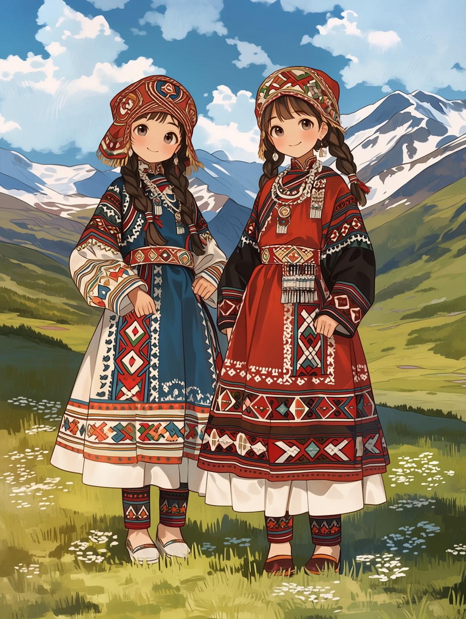 草原少女39 | の人気AIイラスト・グラビア