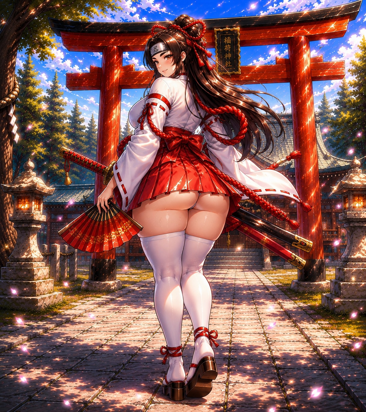 ウチの子　ムチムチ巫女
