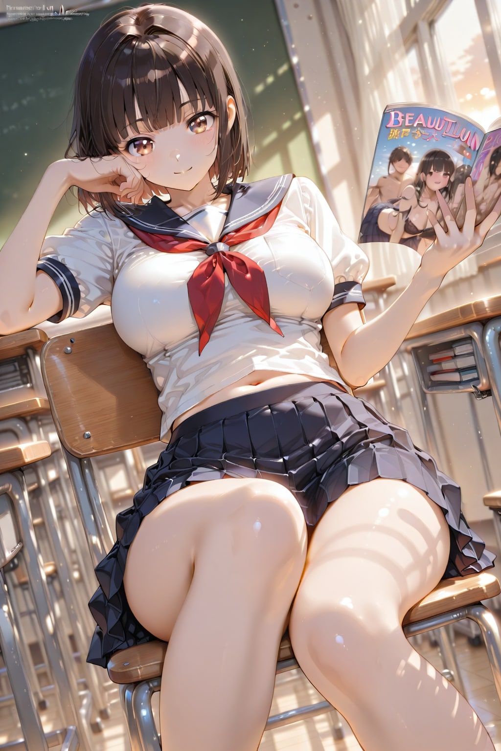 モデルは私！