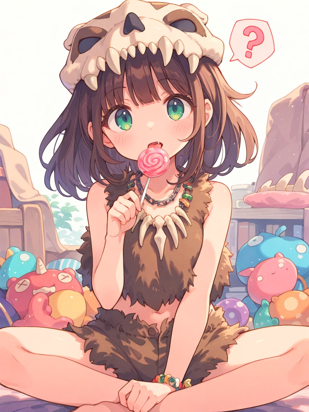 ロリポップは原始人には未知の味