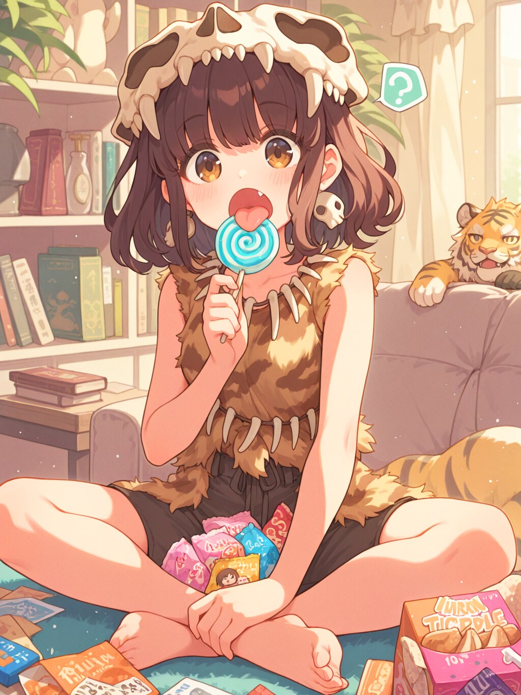 ロリポップは原始人には未知の味