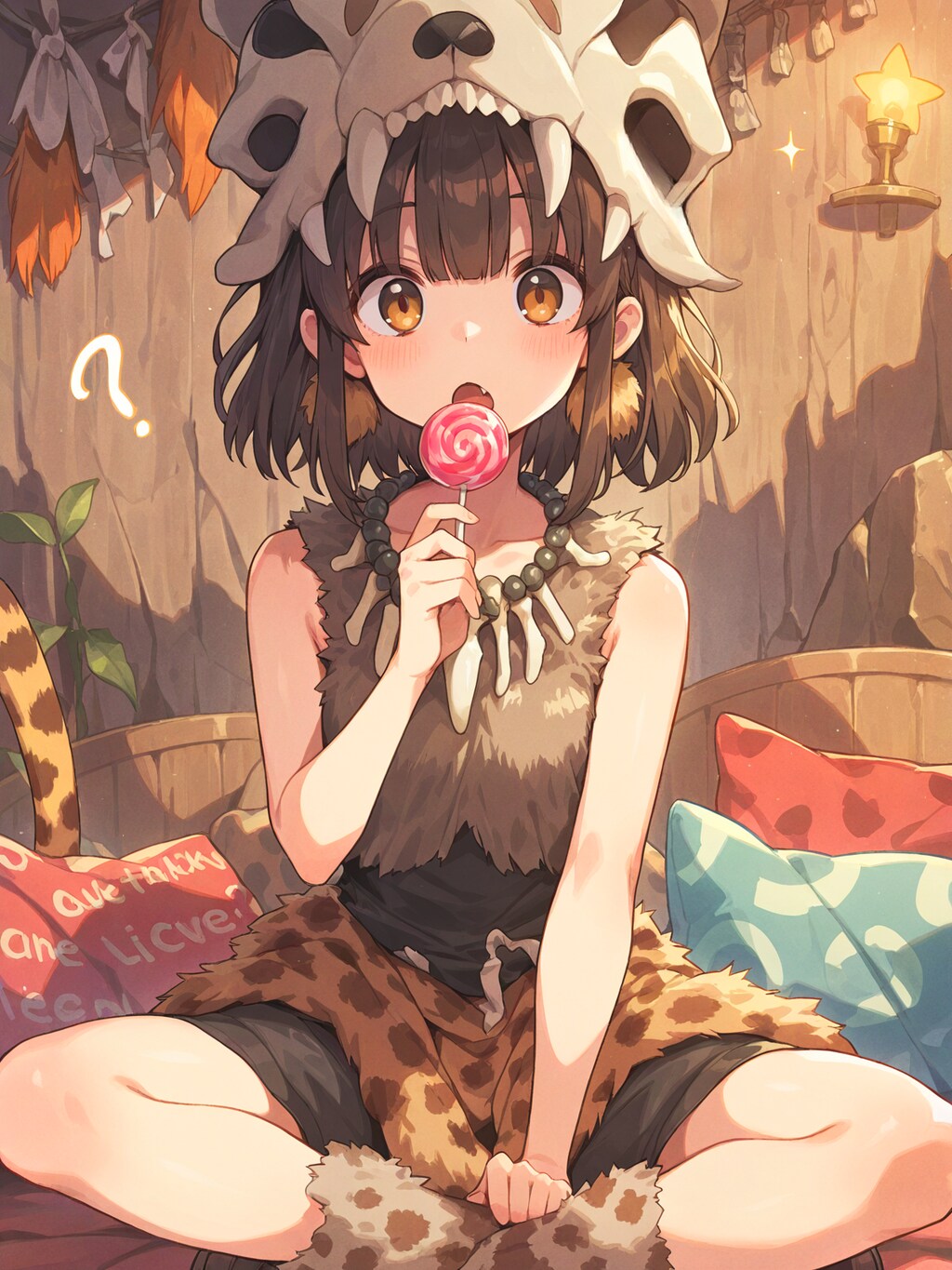 ロリポップは原始人には未知の味