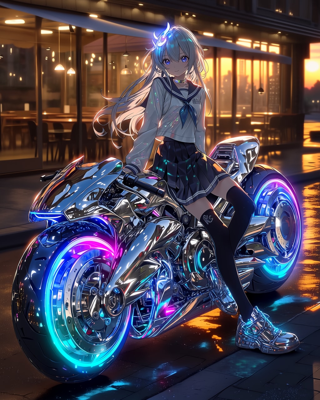 Neon School Rider 「放課後のネオンライダー」