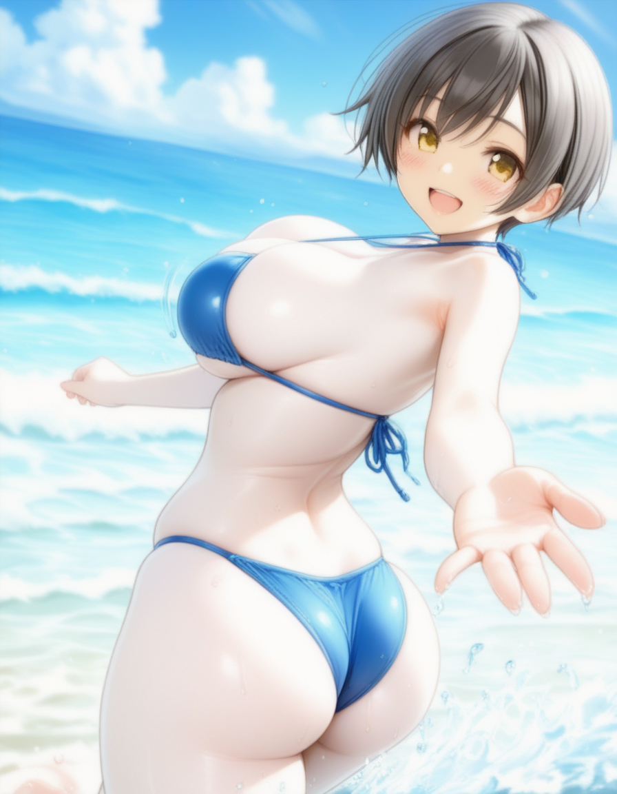海開きの休日