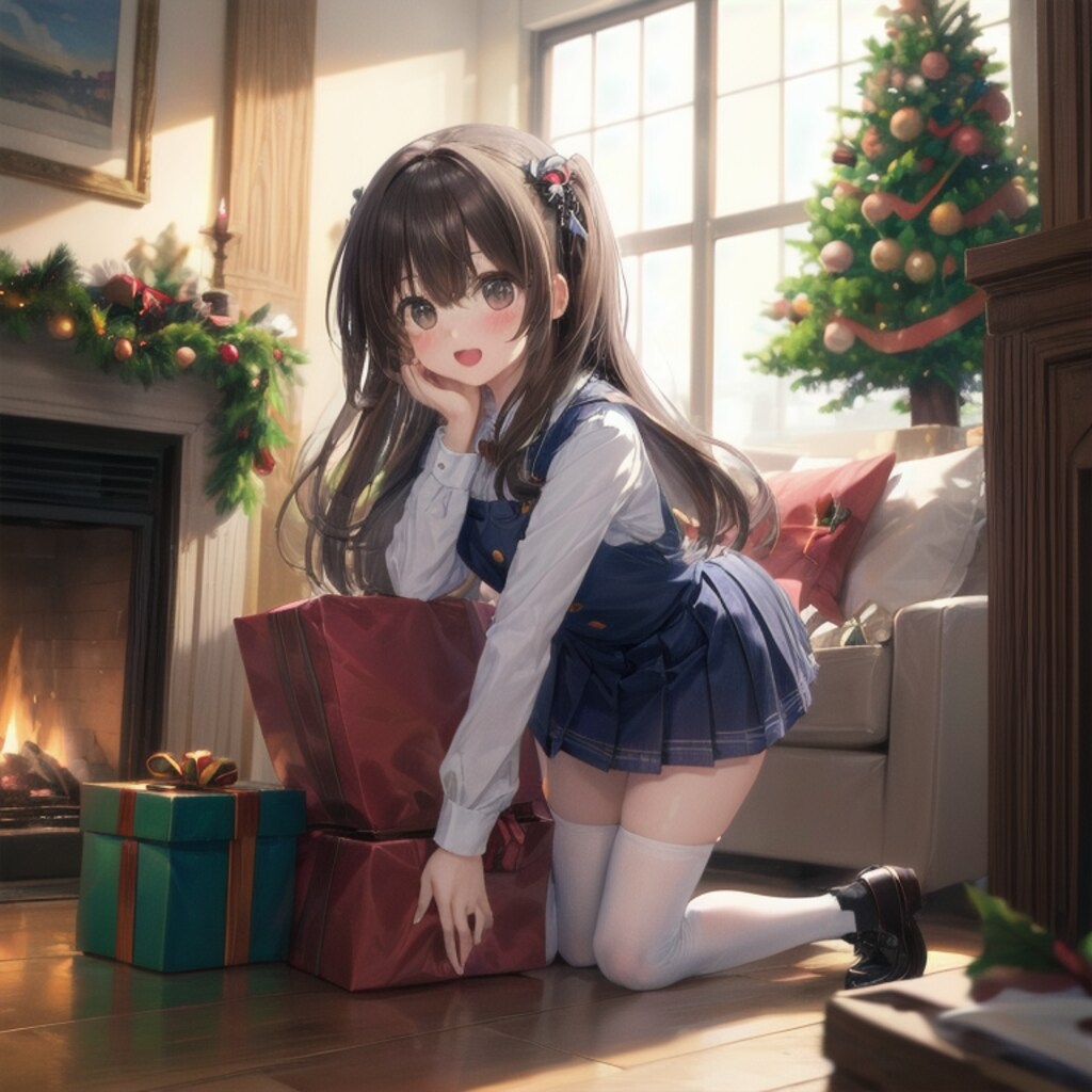 cute eye、 愛華「クリスマスツリーのあるお部屋」