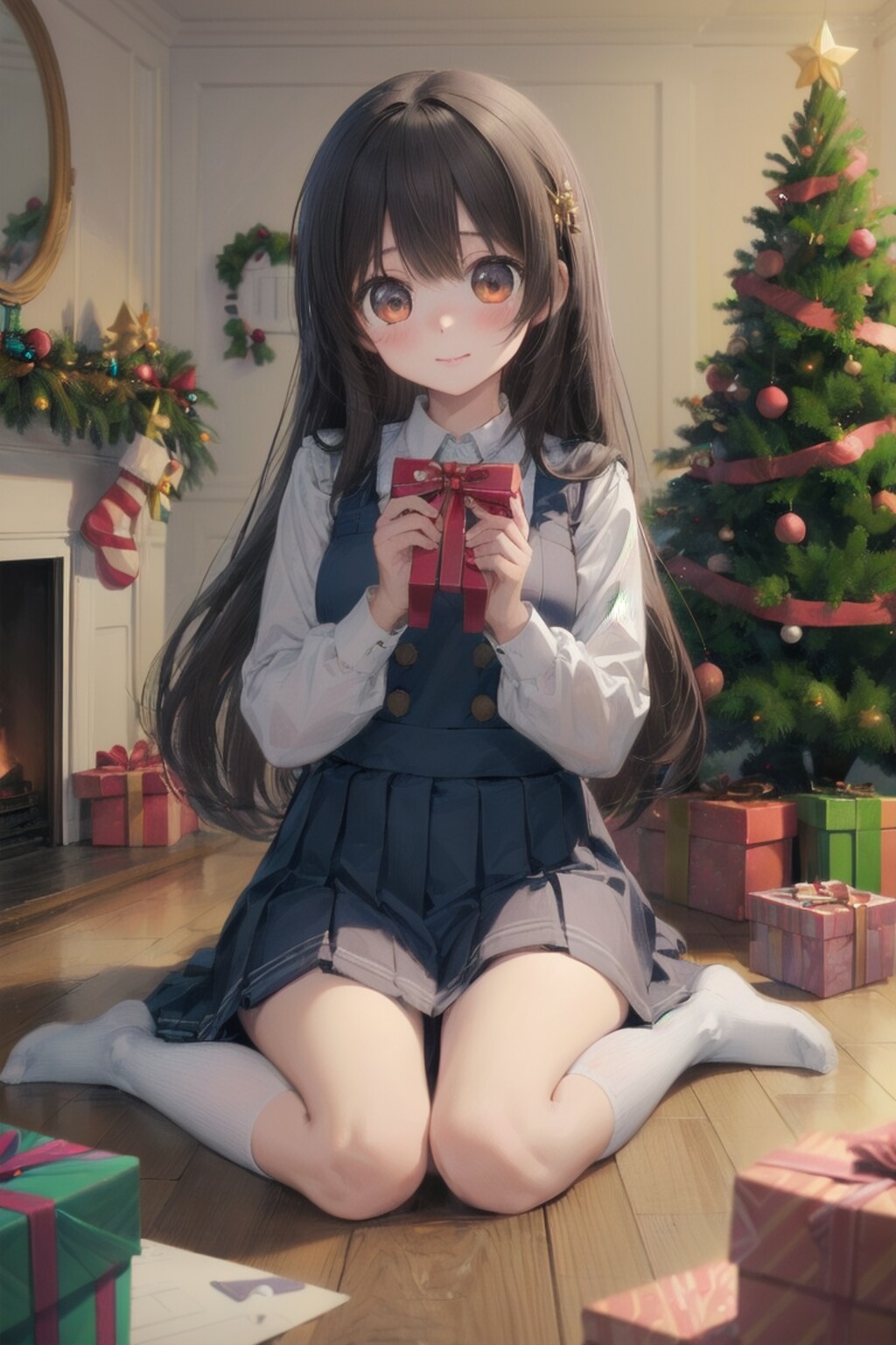 cute eye、 愛華「クリスマスツリーのあるお部屋」