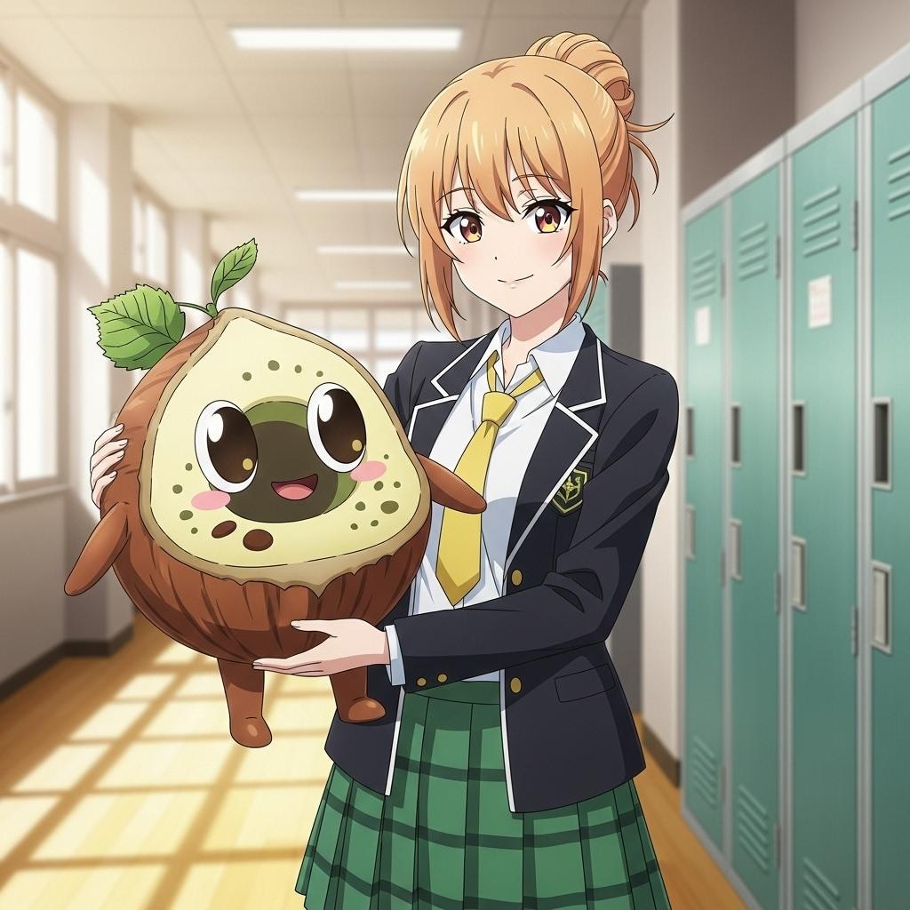 万里奈ちゃんと イチゴほうくん