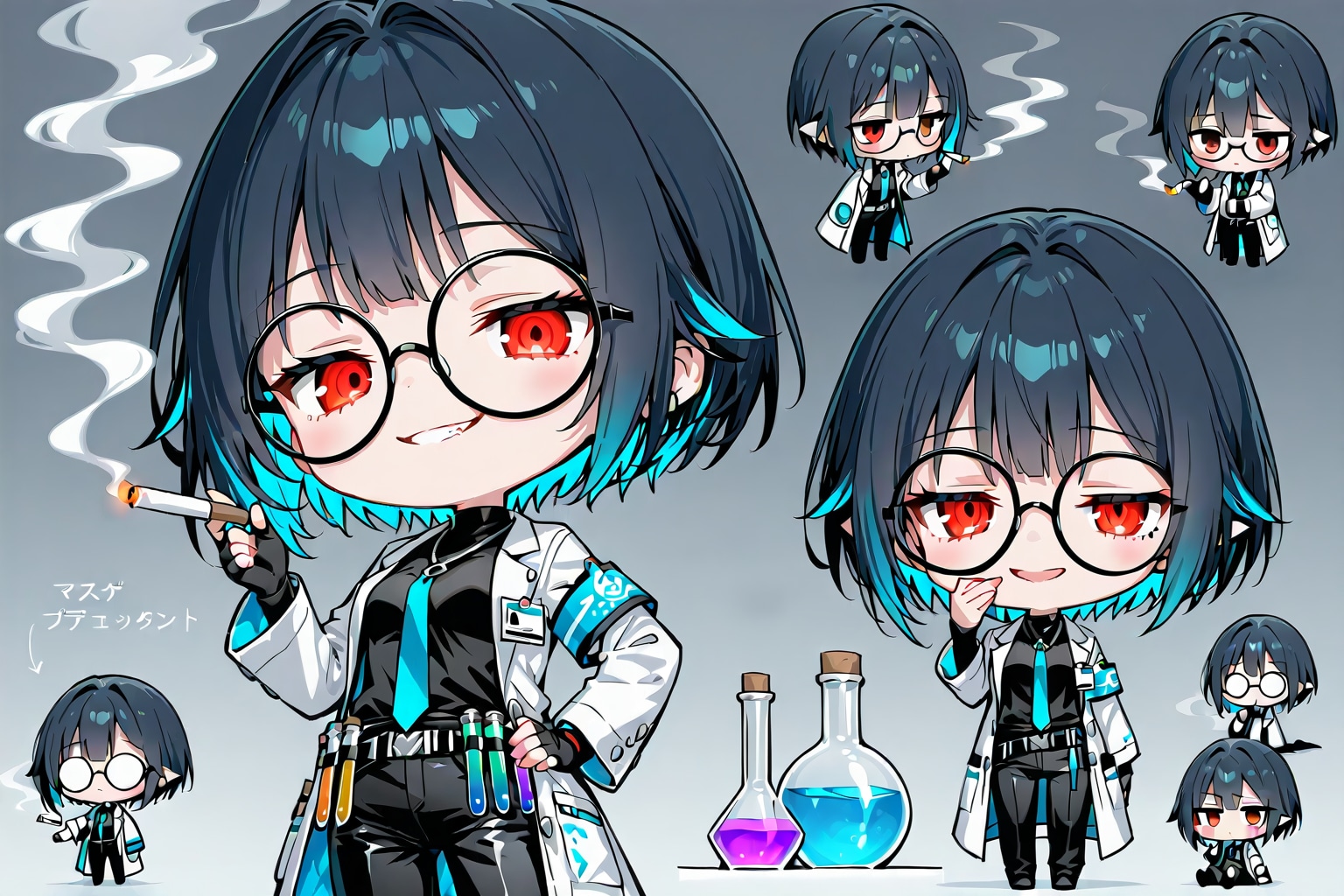 科学実験天馬さん | の人気AIイラスト・グラビア