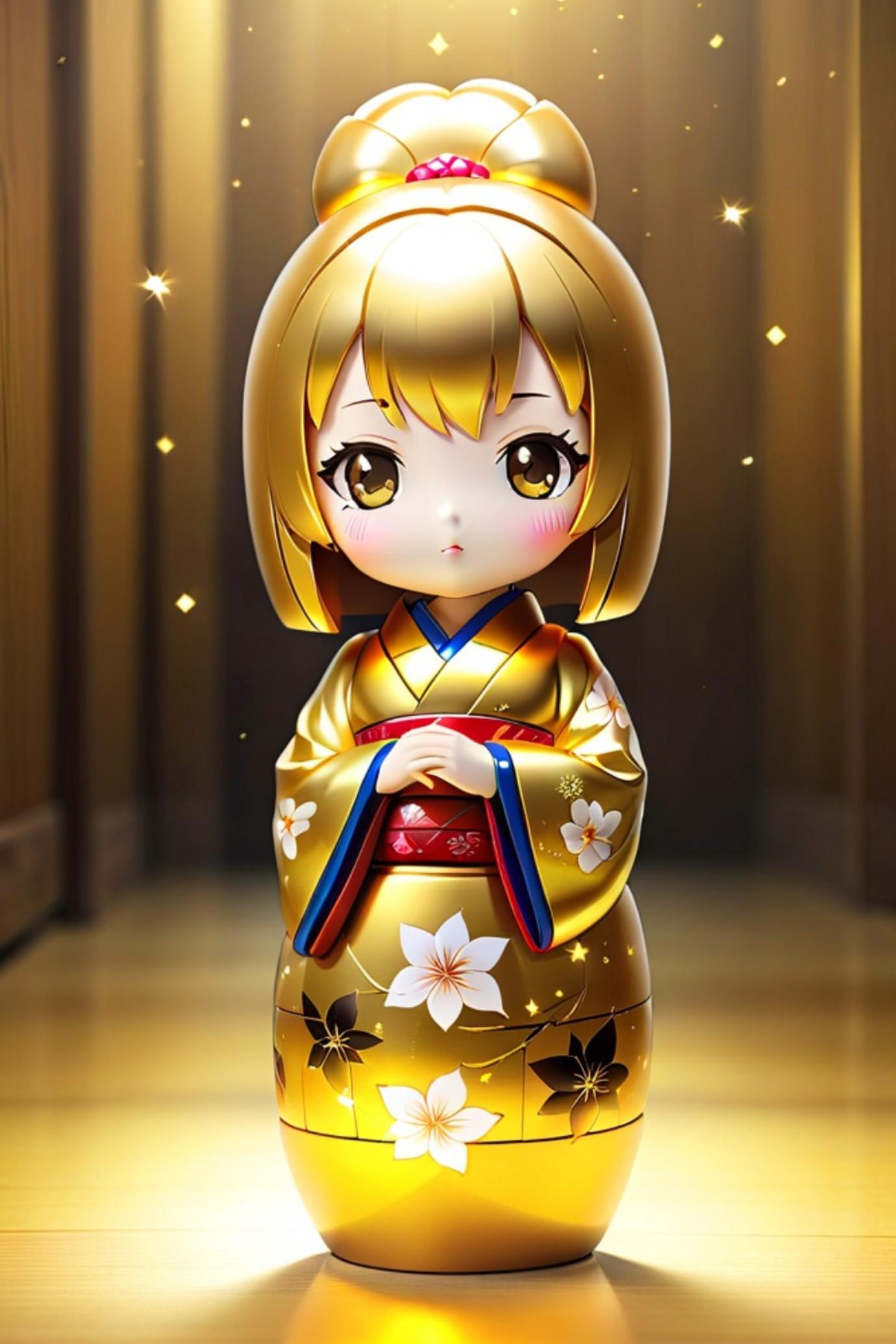 金色こけし | の人気AIイラスト・グラビア
