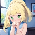 恥ずかしがリーリエ♪ 2枚目
