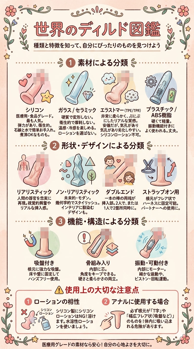 世界のディルド図鑑✨
