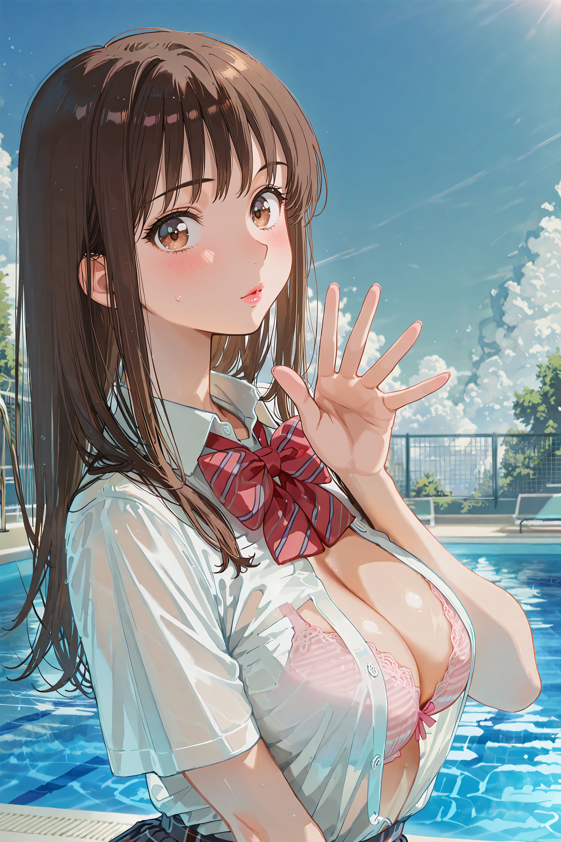 巨乳の娘