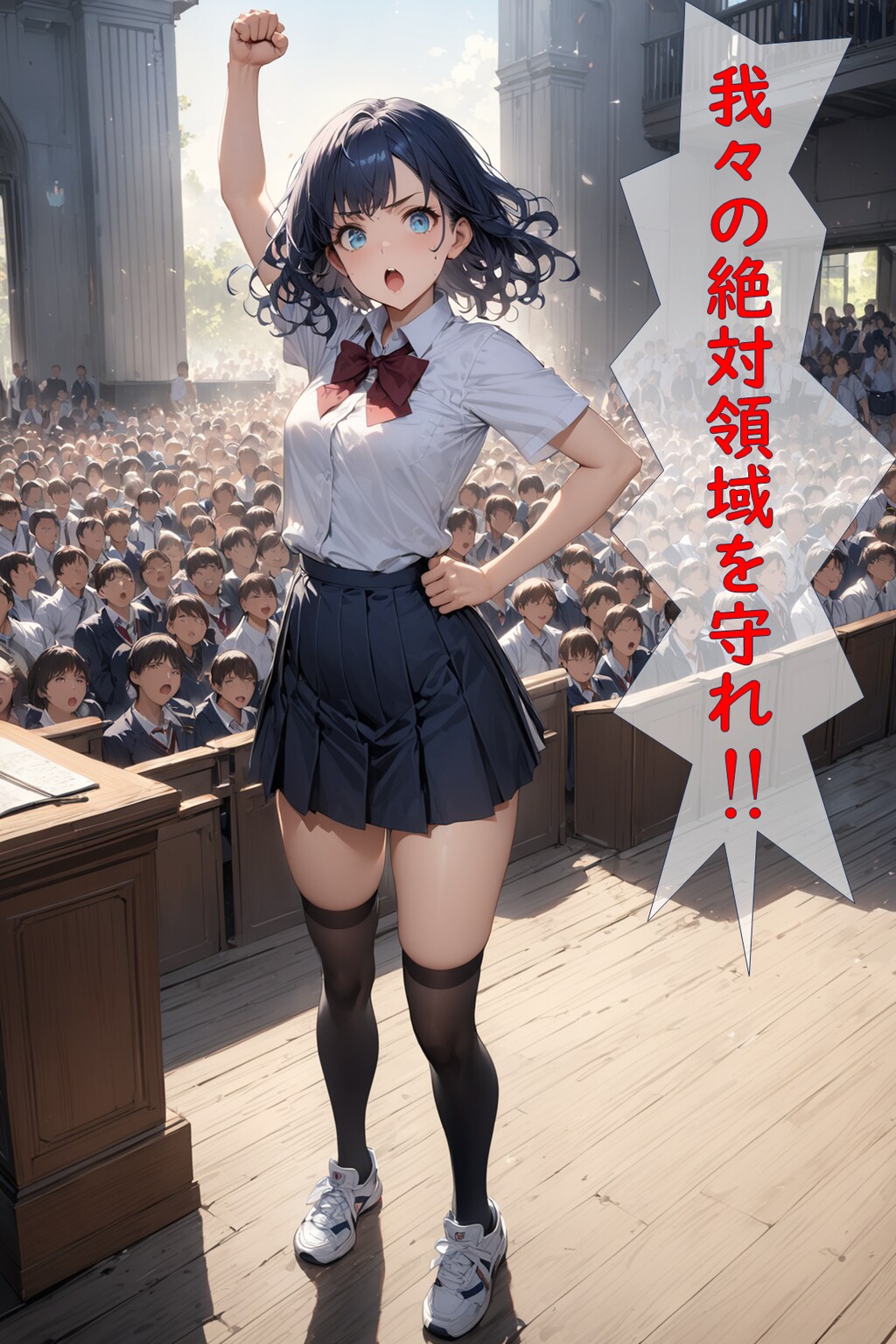 絶対領域を死守せよ　～6月27日は演説の日～
