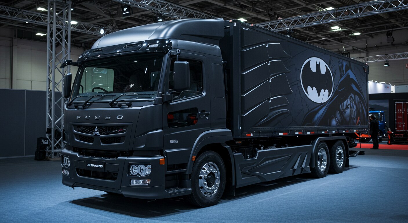バットマン三菱ふそうトラック | の人気AIイラスト・グラビア
