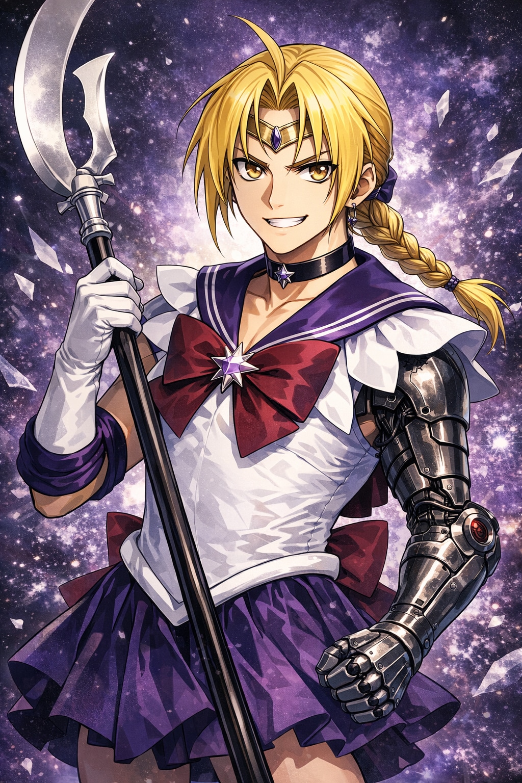 エドワード・エルリック、妻の衣装を着る！