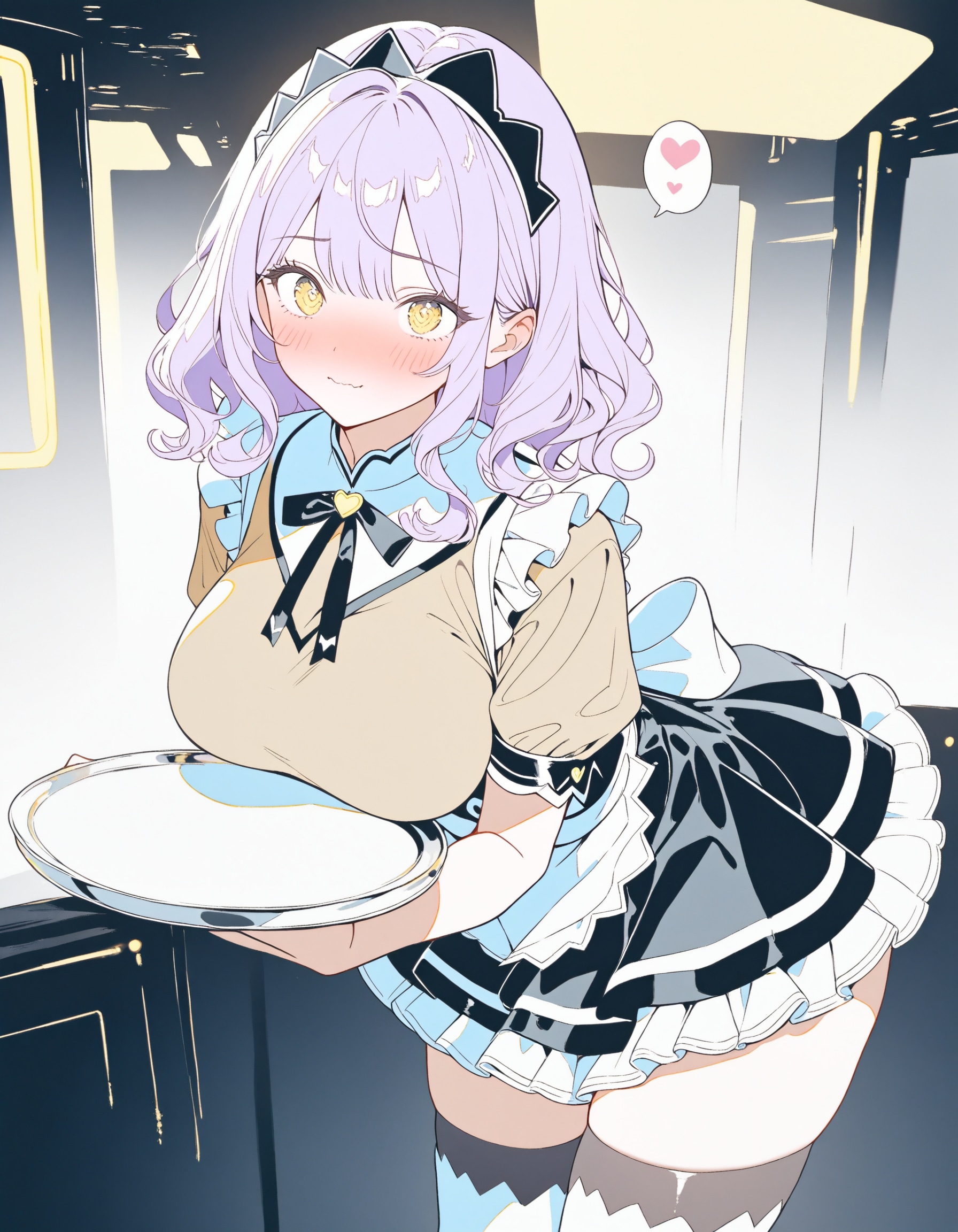 ウェイトレス姉さんXL | の人気AIイラスト・グラビア