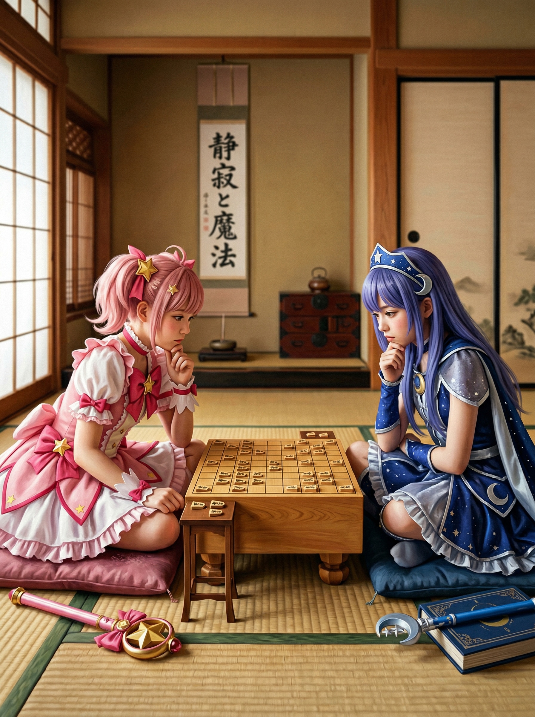 対決！魔法少女 | の人気AIイラスト・グラビア