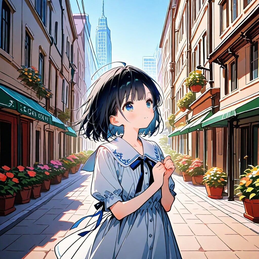 モダンな街並み | の人気AIイラスト・グラビア