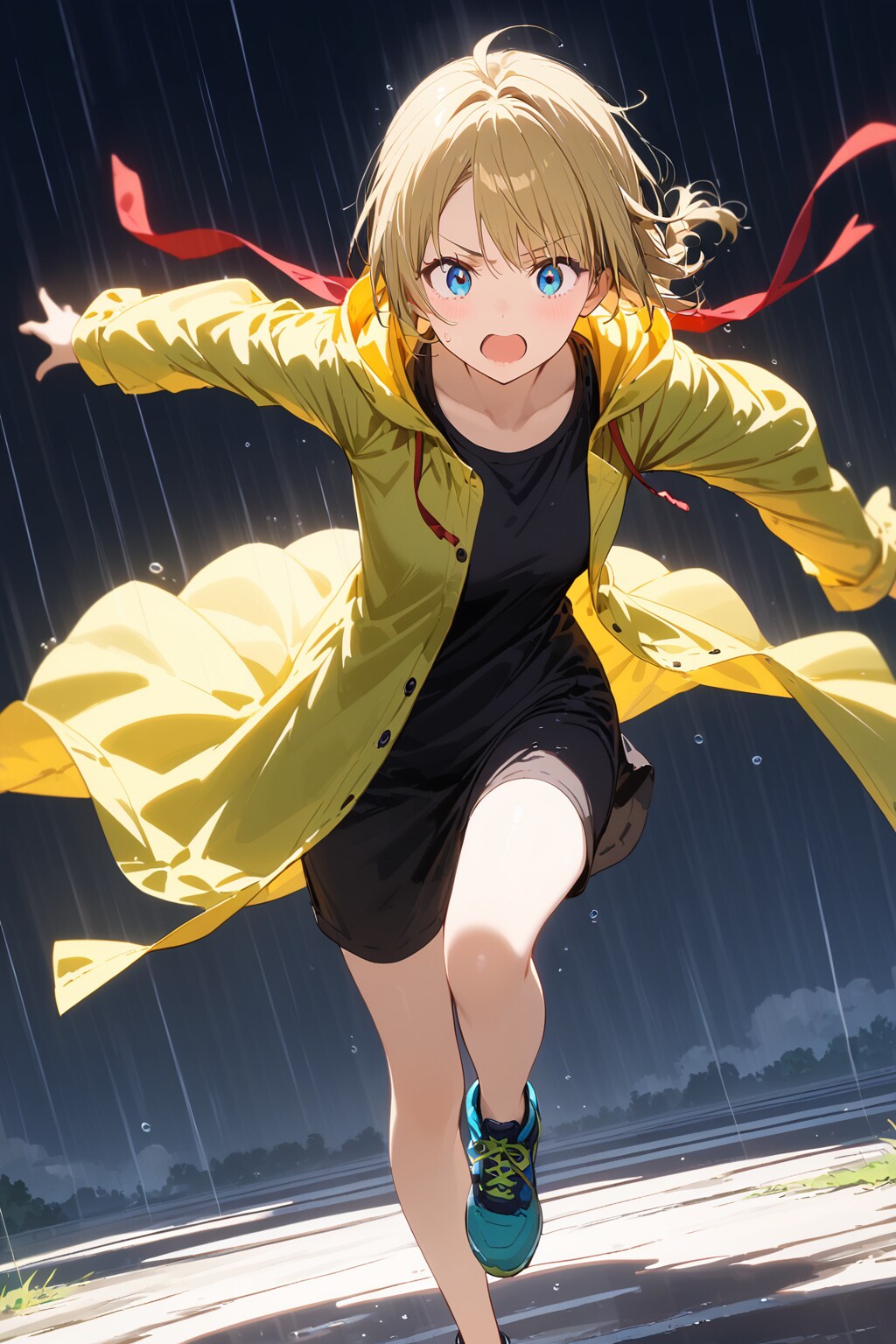 遅刻する～