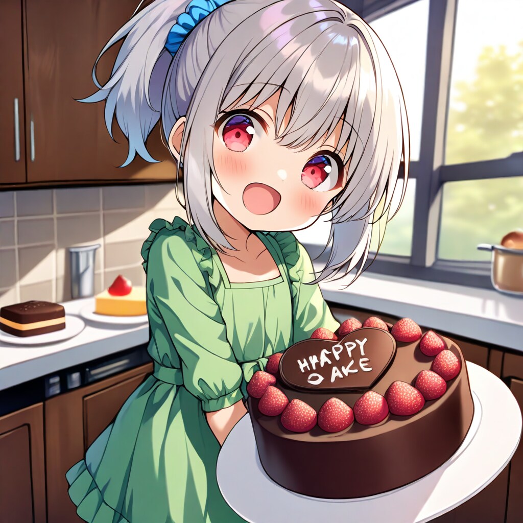 ケーキどうぞ～