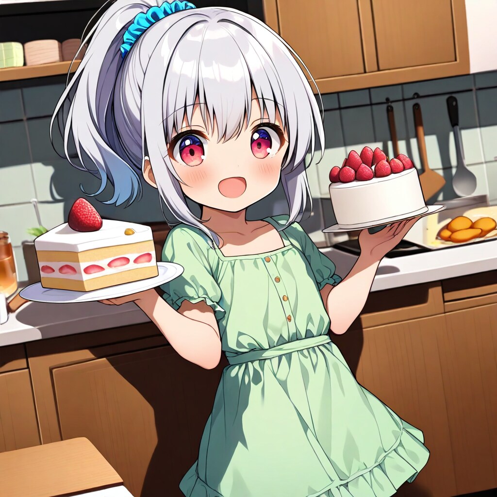 ケーキどうぞ～