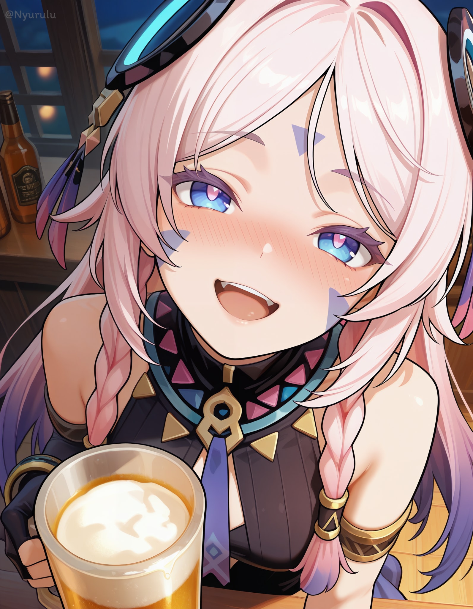 シトラリ「このぐらしゅっ、ばぁばの酒が飲めにゃいってひうのぉ？」 | の人気AIイラスト・グラビア