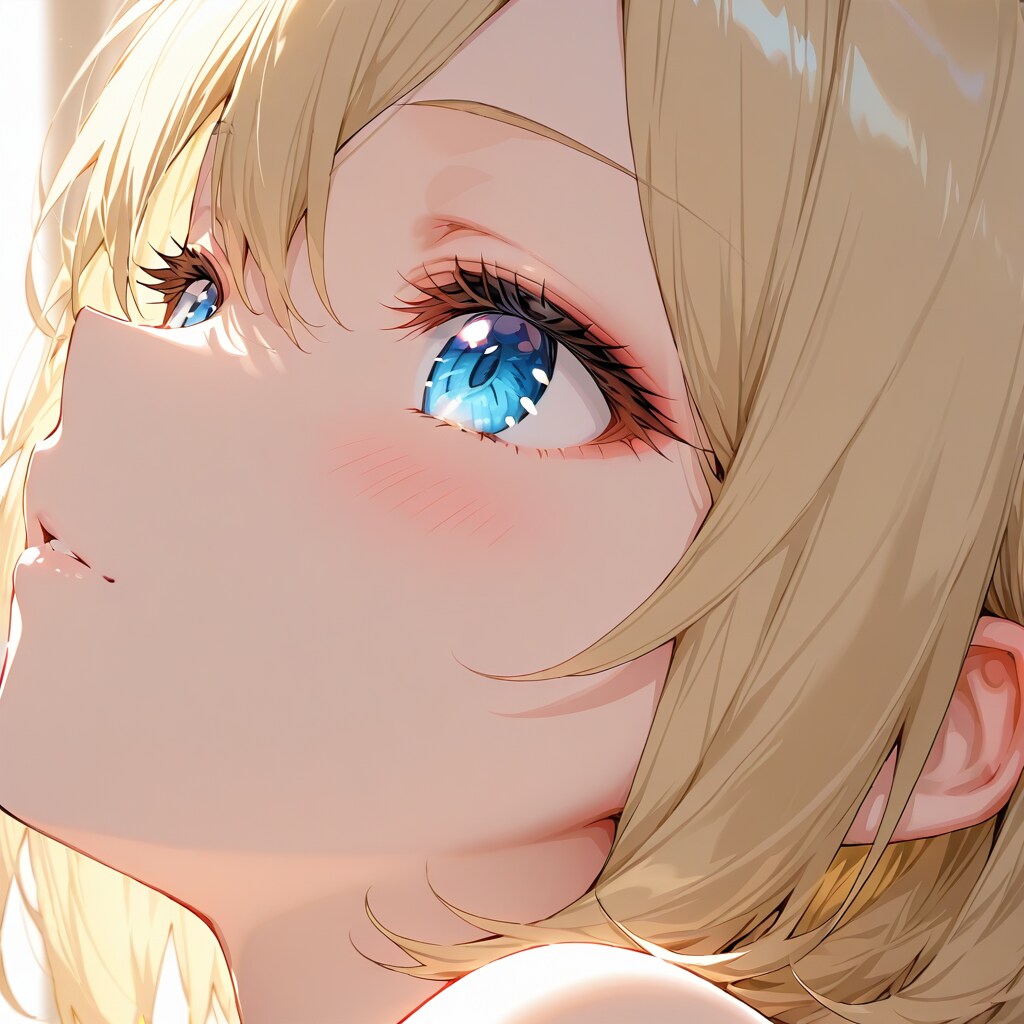 「習作」顔のクローズアップ　by #QILIN Ver.