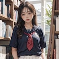 図書係の女の子2 4枚目