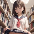 図書係の女の子2 8枚目