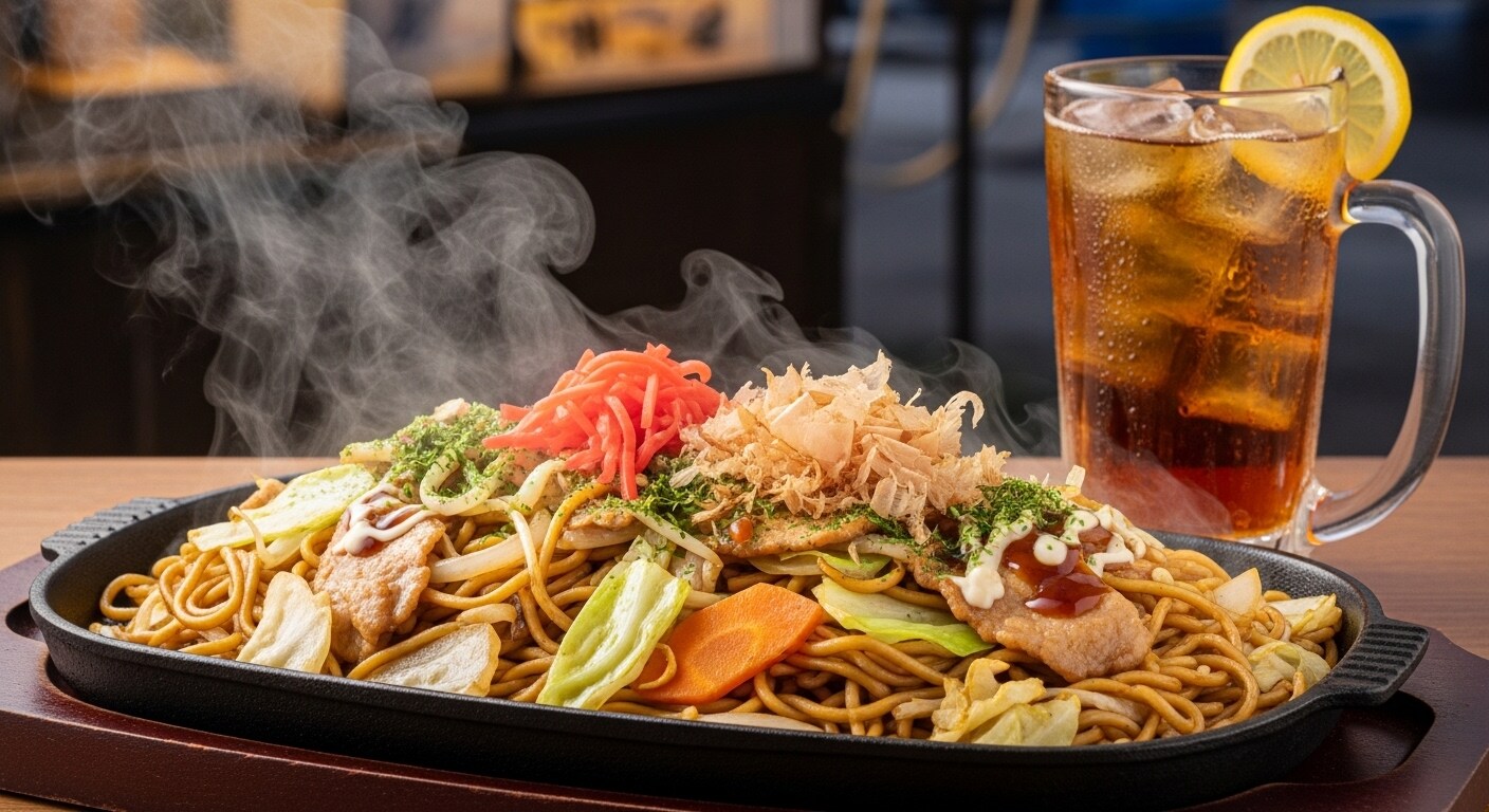 摩訶不思議食堂の焼きそば | の人気AIイラスト・グラビア