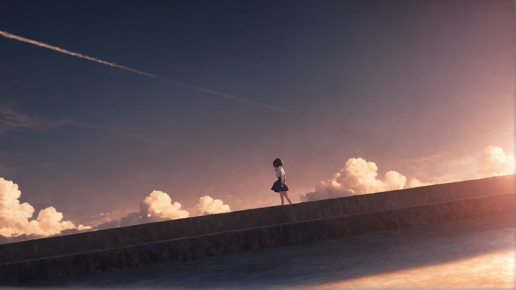 世界の終わりと、終わらない夕景