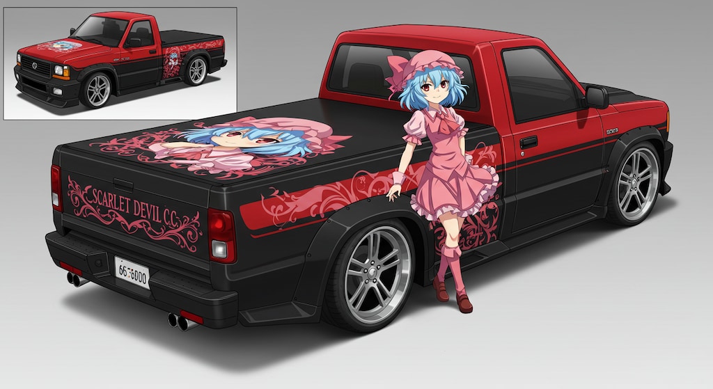 アメリカントラックとレミリア・スカーレット