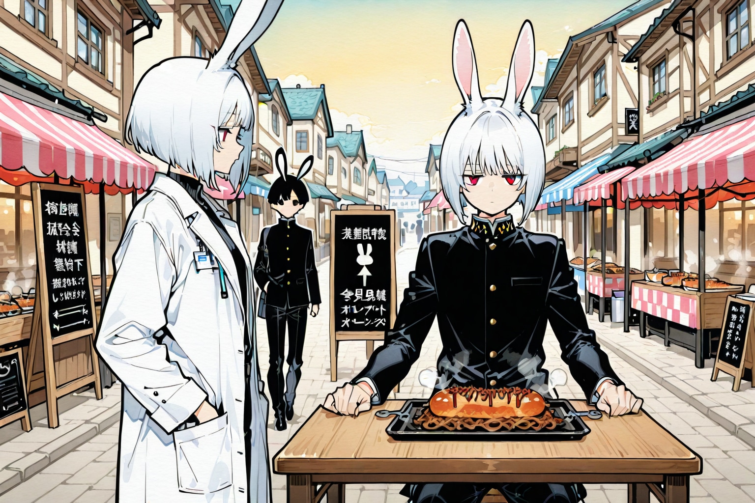 今日の焼きそばパン　2026-03-15 | の人気AIイラスト・グラビア