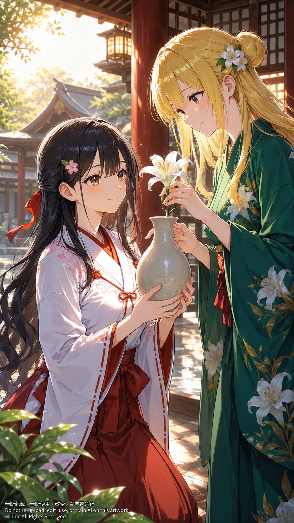 朝露の一輪を一緒に | の人気AIイラスト・グラビア