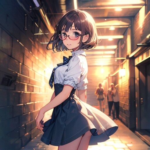 人がいるから大丈夫だと思うけど、もしかして迷った？ | の人気AIイラスト・グラビア