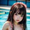 姫は泳げません (real) 3枚目