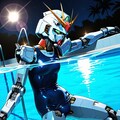 女体化ガンダム　スク水 6枚目