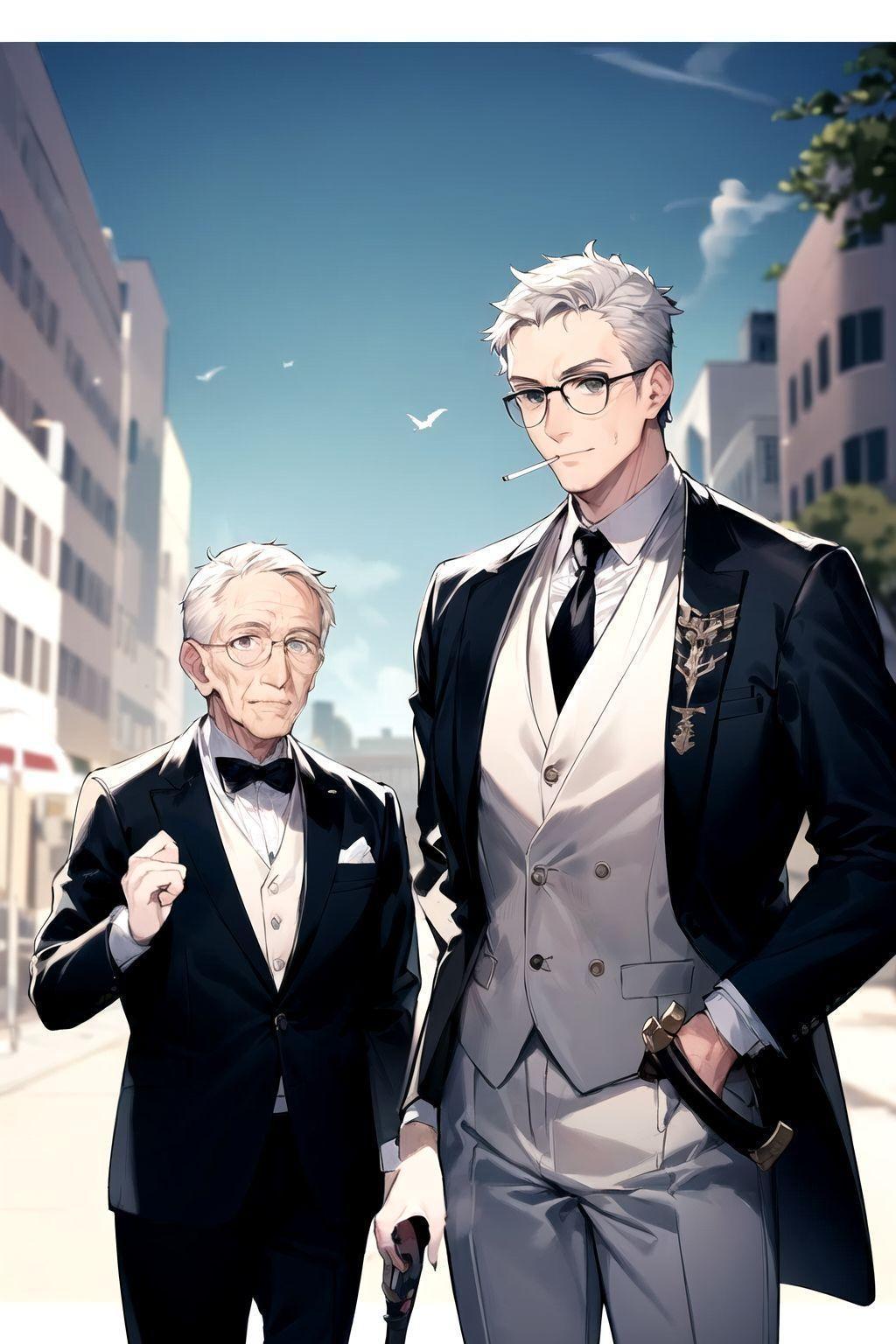 ジェントルマン親子