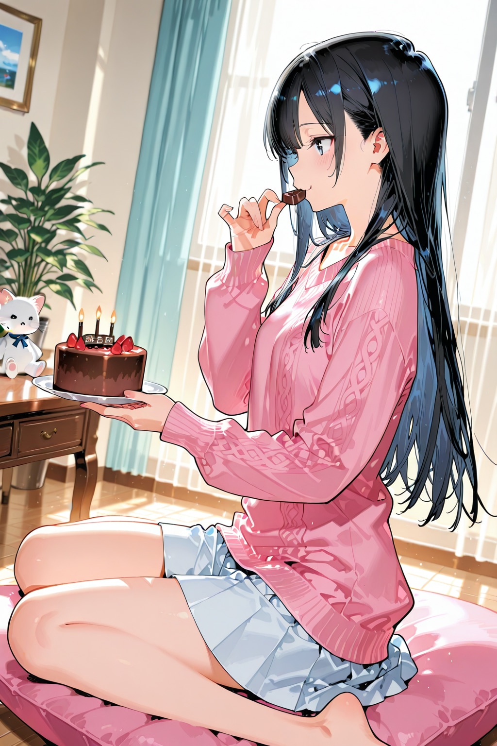 【企画：ちちぷいバレンタイン】「一緒に食べよ」