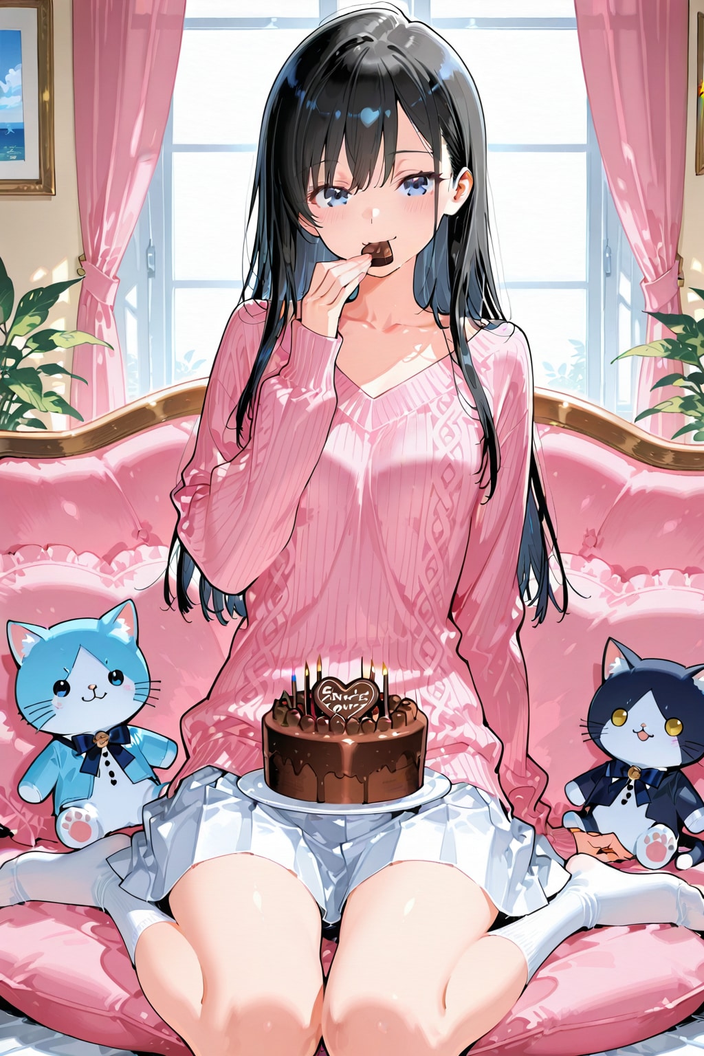 【企画：ちちぷいバレンタイン】「一緒に食べよ」