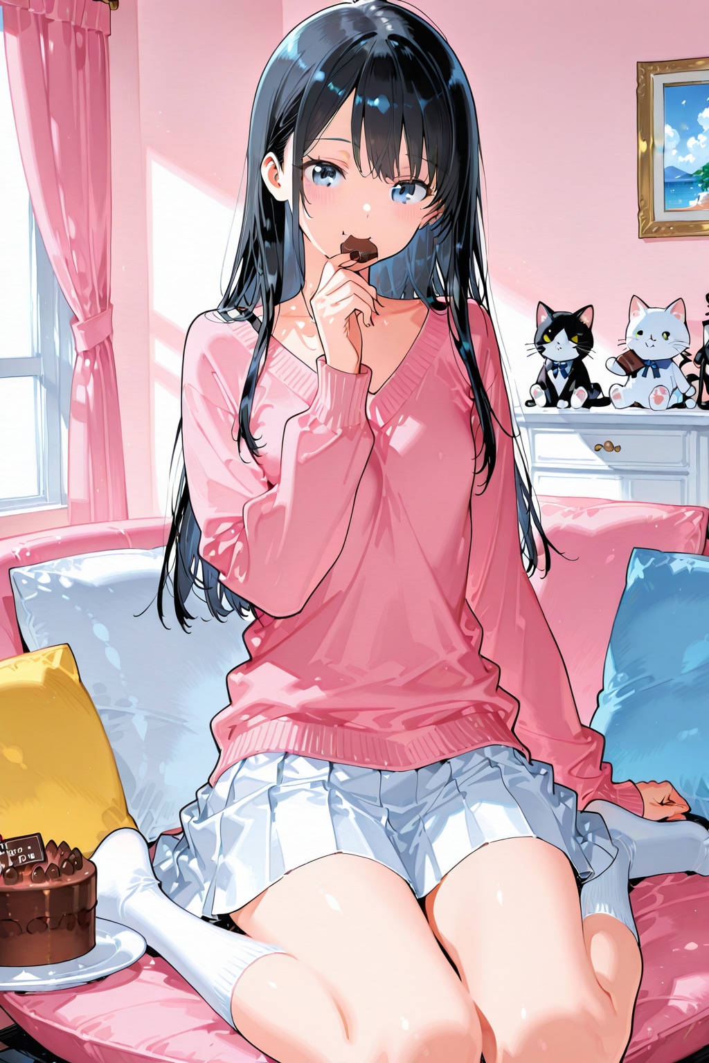 【企画：ちちぷいバレンタイン】「一緒に食べよ」