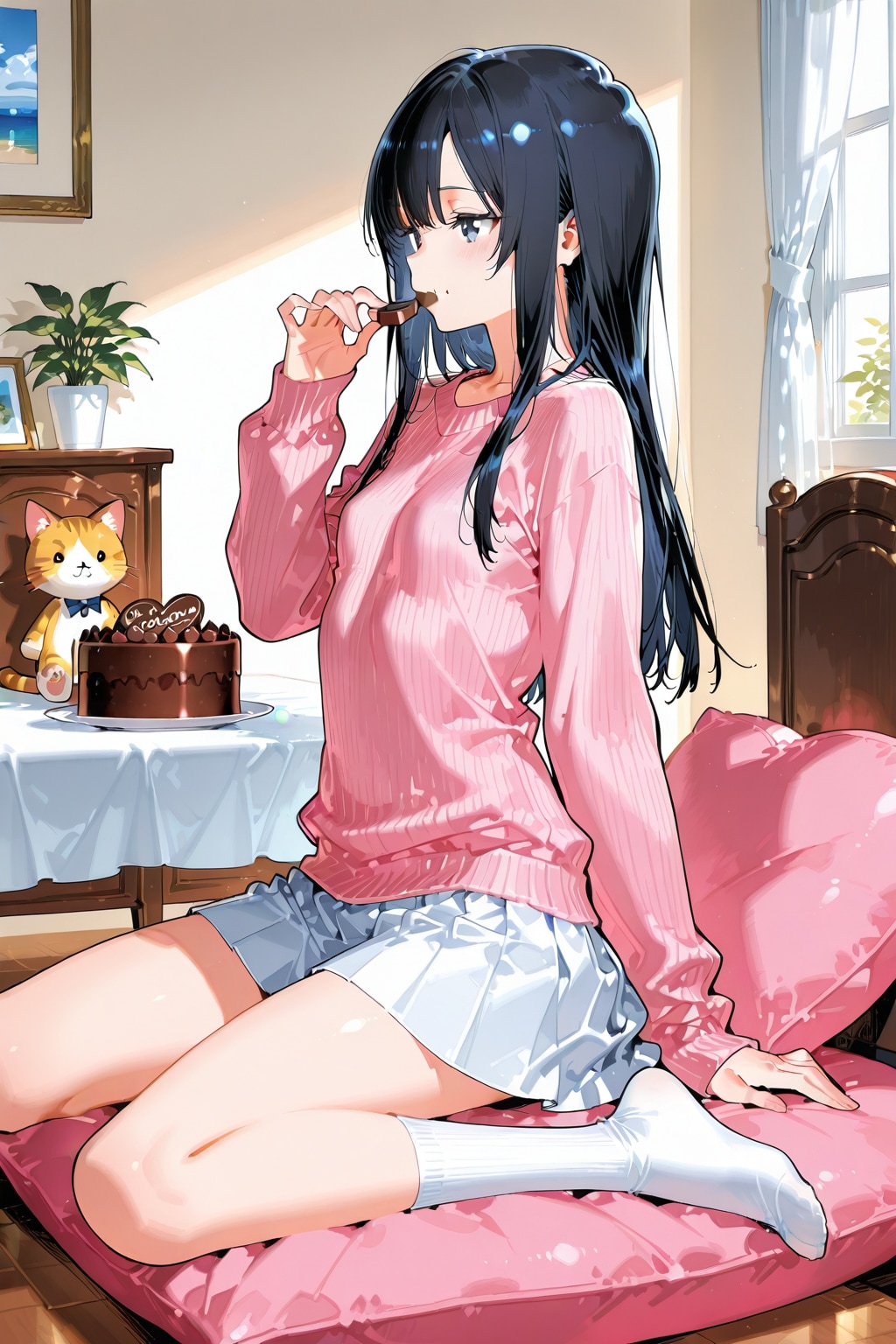 【企画：ちちぷいバレンタイン】「一緒に食べよ」