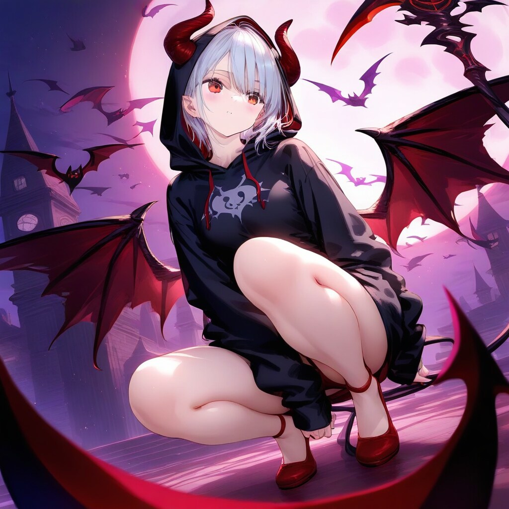 waveでパーカー悪魔っ子250717